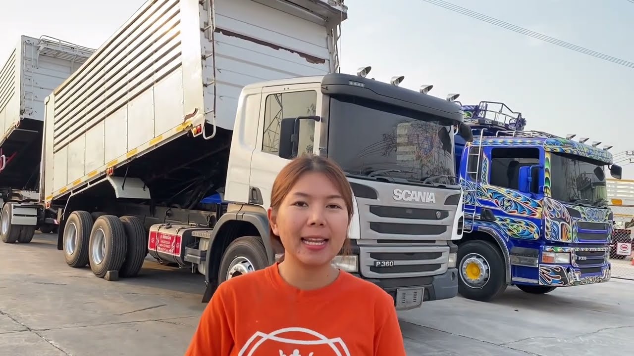รีวิวรถพ่วงSCANIA มือสอง ดั๊มพ์เกษตรคอกสูง แบกได้30ตัน+ มี2รุ่นให้เลือก 360แรงกับ310แรง สวยทั้งคู่