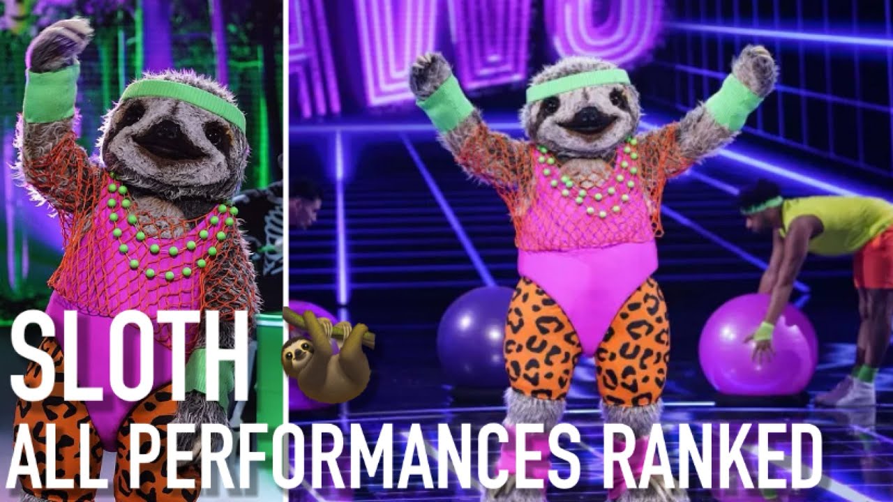 All Sloth Performances Ranked (The Masked Singer UK)