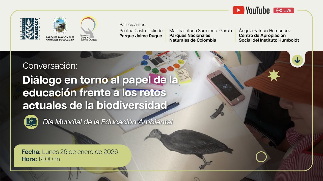 Conversatorio: Así educamos a la gente sobre la biodiversidad en Colombia