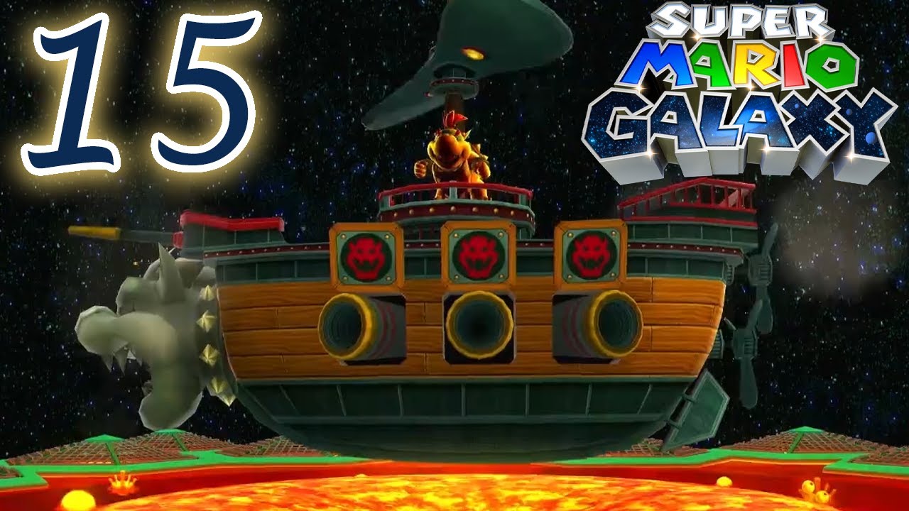 Super Mario Galaxy - Bowser Jr's Lava Reactor - part 15