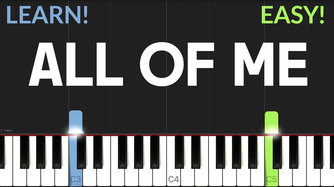 Все обо мне - Фрэнк Синатра | EASY Piano Tutorial