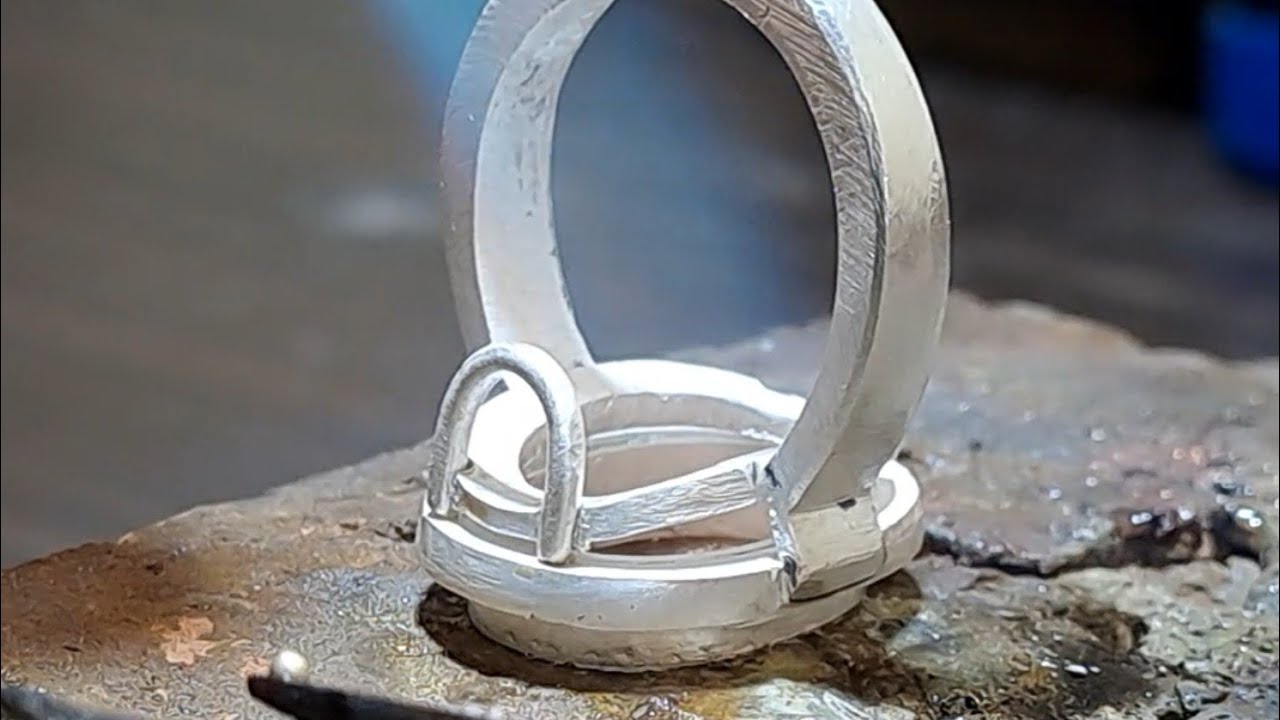 cara membuat patri atau las cincin perhiasan perak/silver