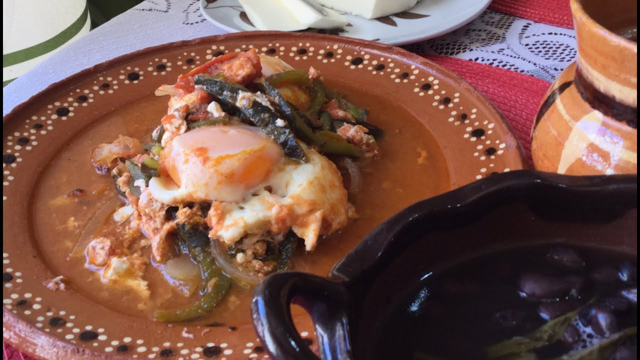Huevos en rabo de mestiza | Desayuno mexicano 🇲🇽