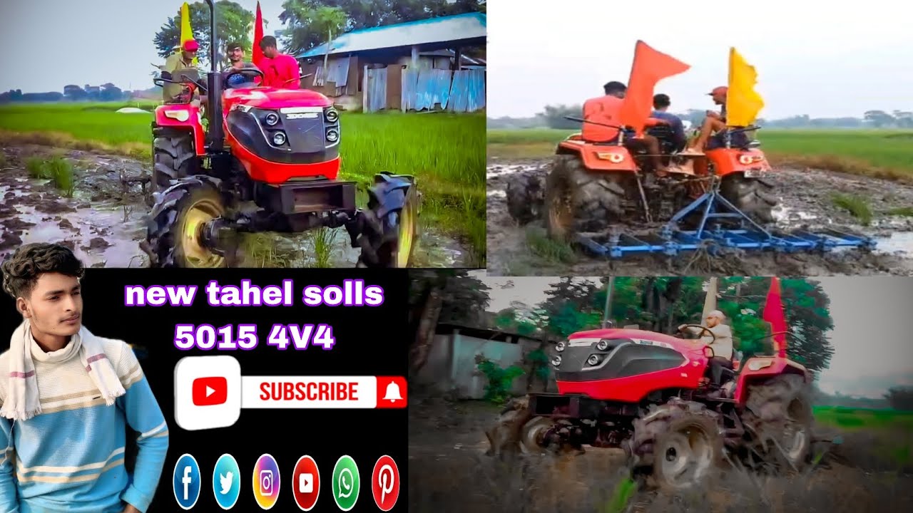 NEW TAHEL SOLIS 5015 4V4 framing tractor 👳🏻 Chas power 🤯💥