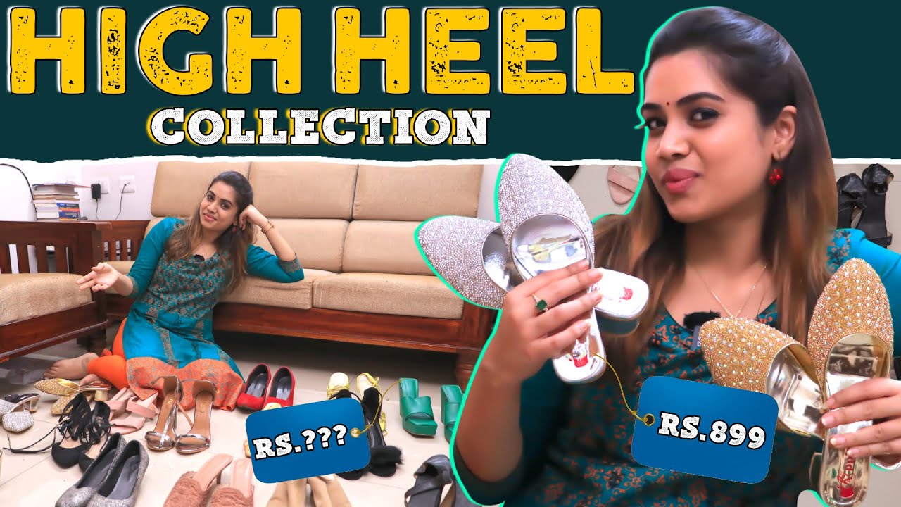 High Heel Collection 👠 I My Footwear Collections 👡 I Aarthi Subash Vlogs