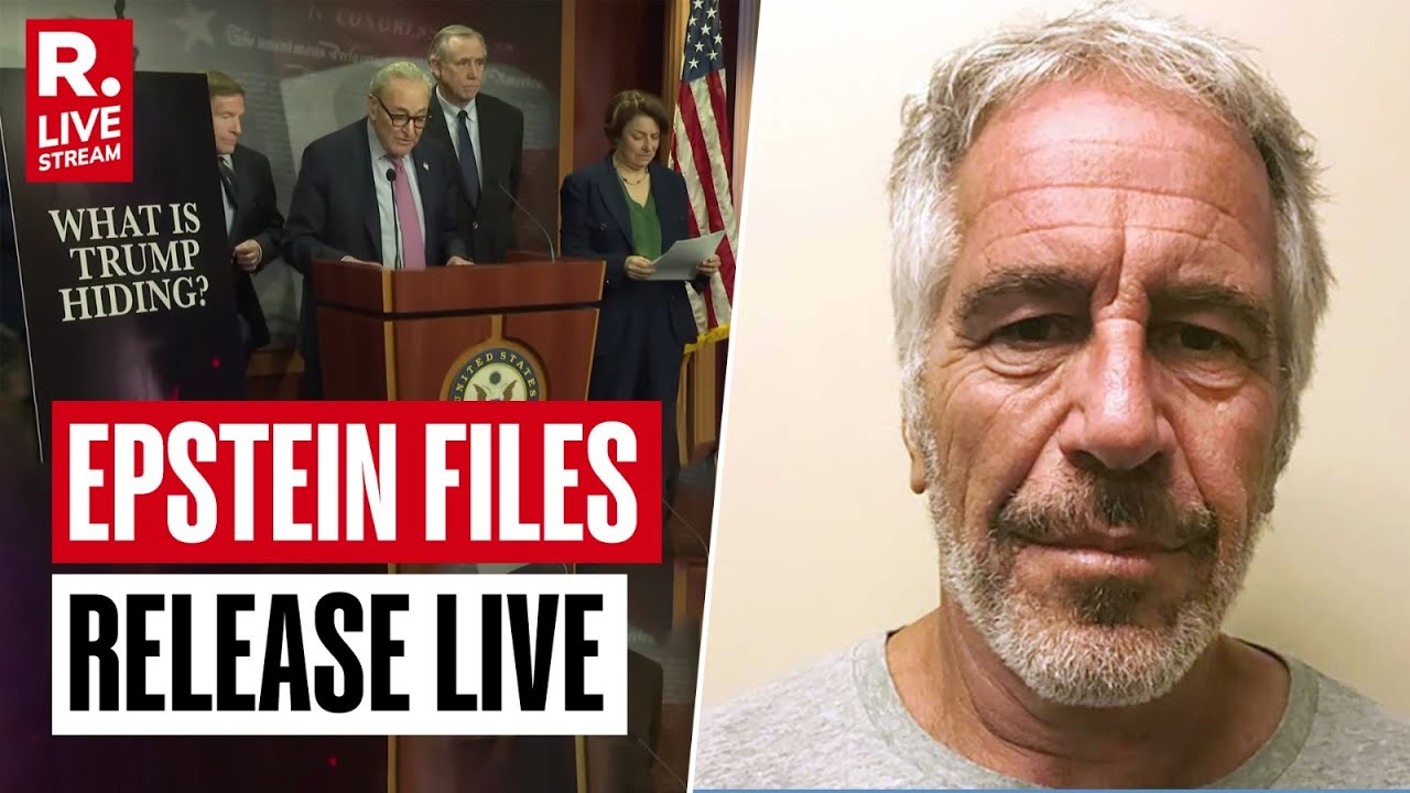 Epstein Files Release: Chuck Schumer On What Is Trump Hiding? | Democrats Press Conference LIVE
