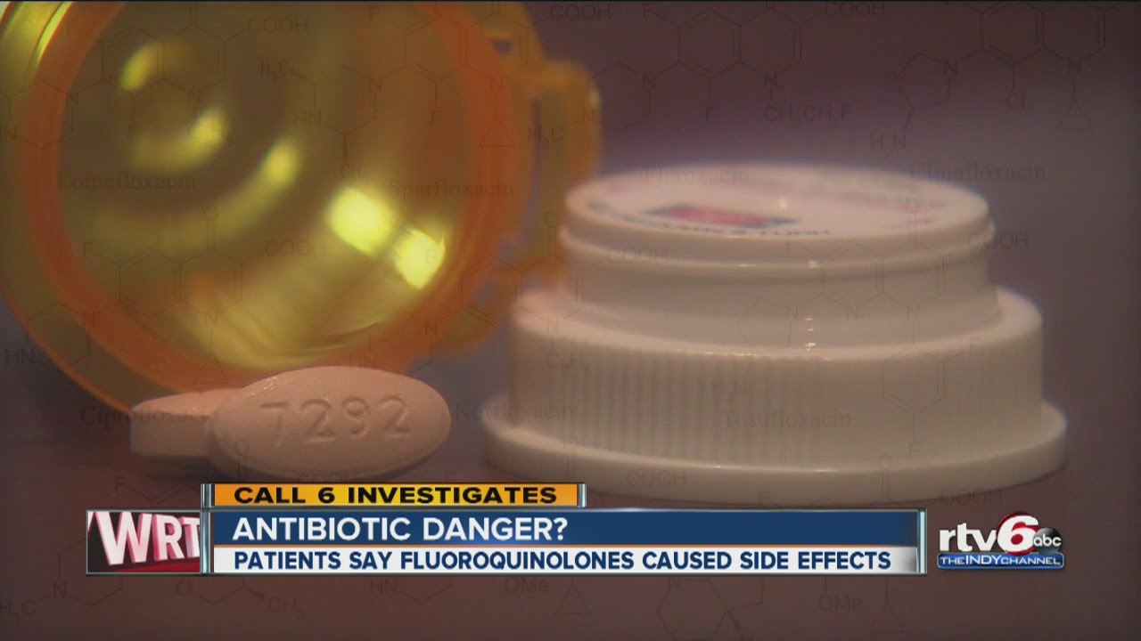 Patients say fluoroquinolones caused side effects