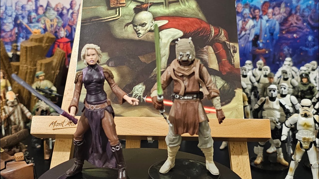 Comic Pack 08. A'sharad Hett & Dark Woman. Star Wars The 30th Anniversary Collection.