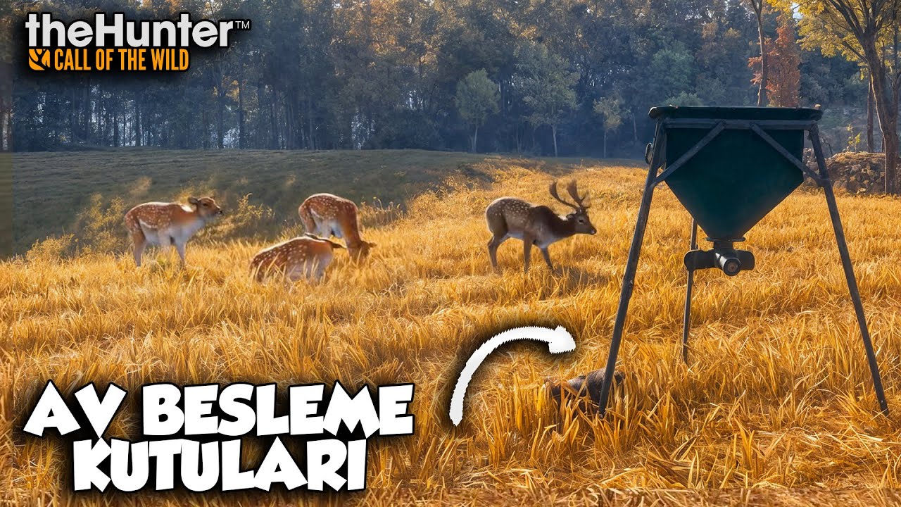 YENİ GÜNCELLEME İLE AV BESLEME KUTULARI GELDİ | theHunter: Call of the Wild