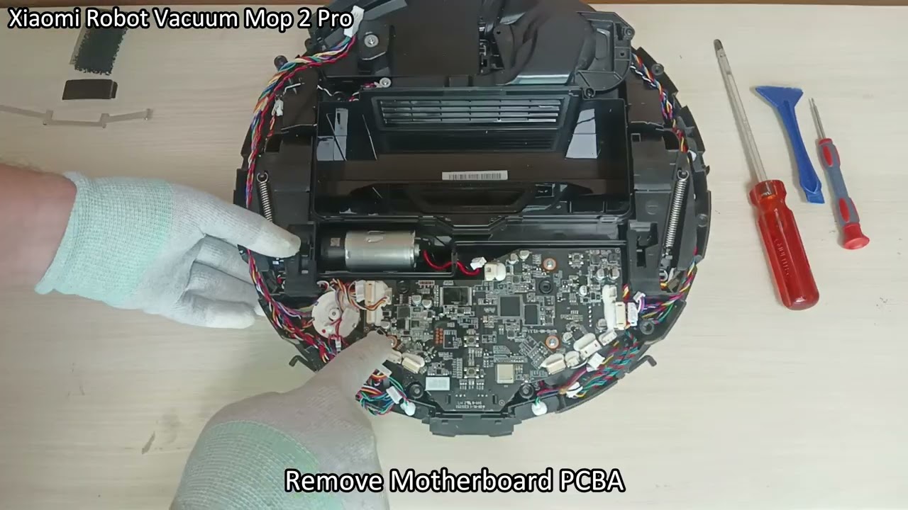 Xiaomi Robot Vacuum Mop 2 Pro Disassemble quick Guide.