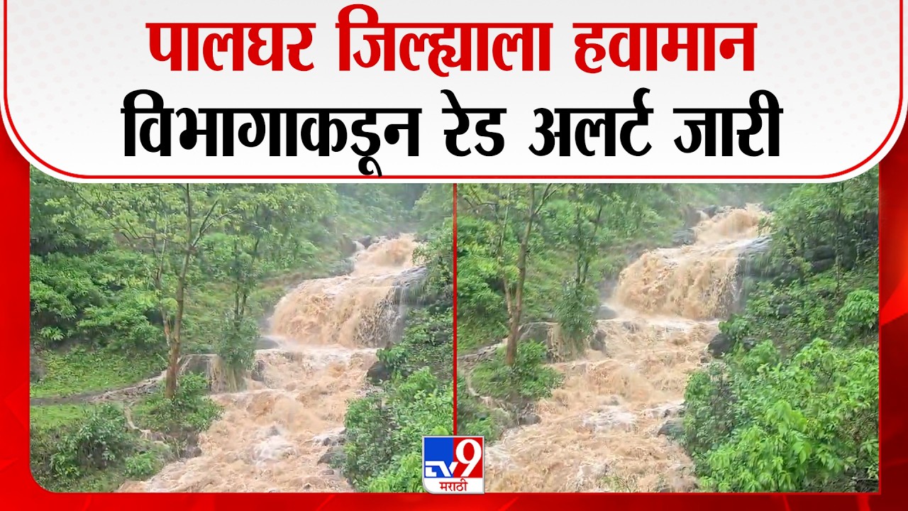 Palghar Rain Alert | पालघर जिल्ह्याला हवामान विभागाकडून रेड अलर्ट जारी
