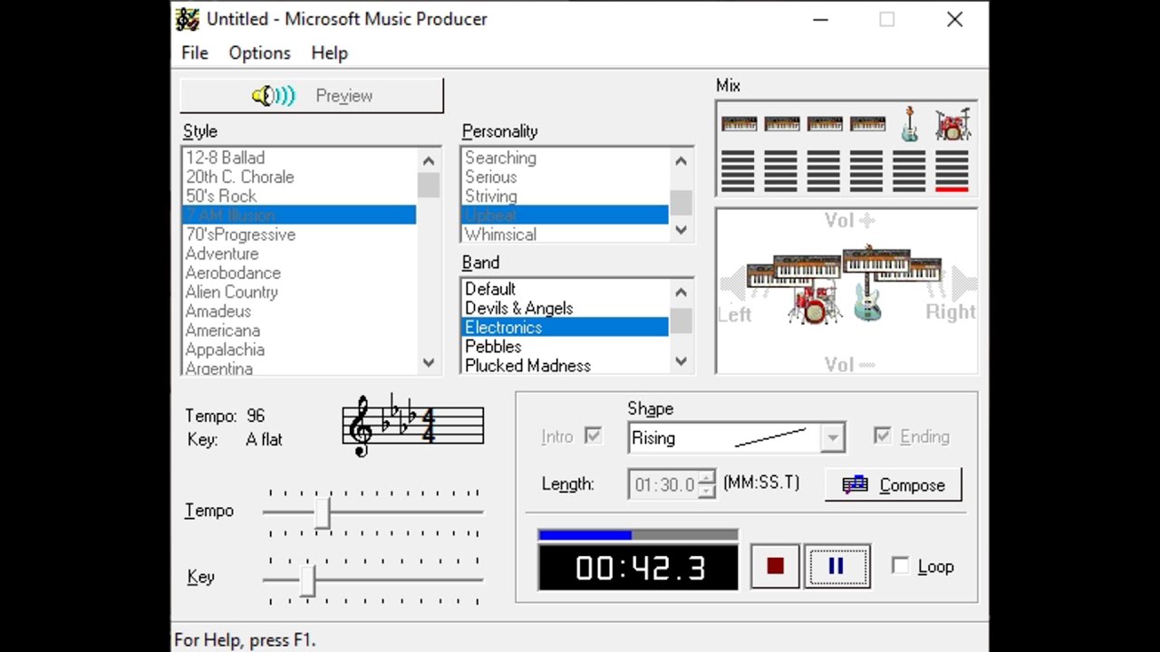 Microsoft Music Production