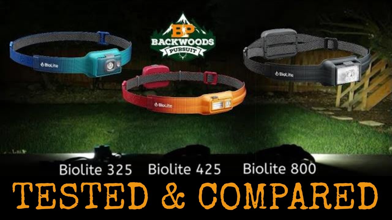 DETAILED Biolite Headlamp Review | Biolite 800 Pro vs 425 vs 325