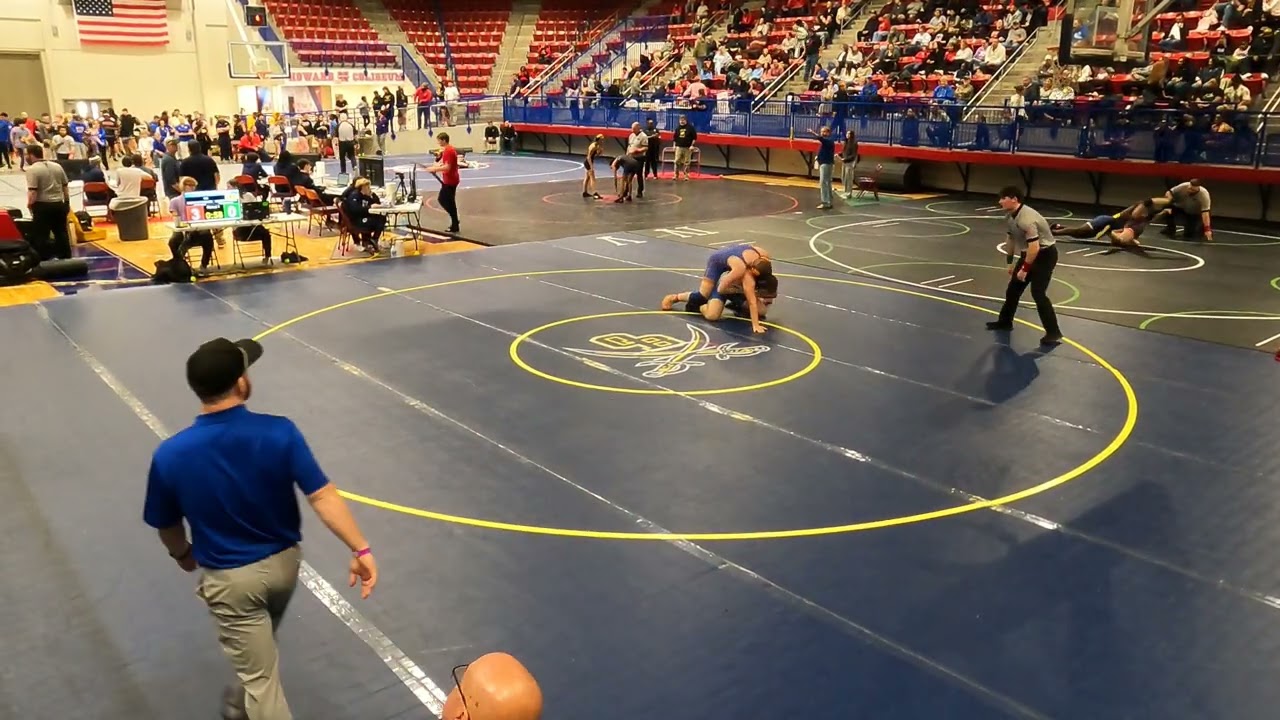 190lbs Boys North State Wrestling- Trice Vs North Ponotoc