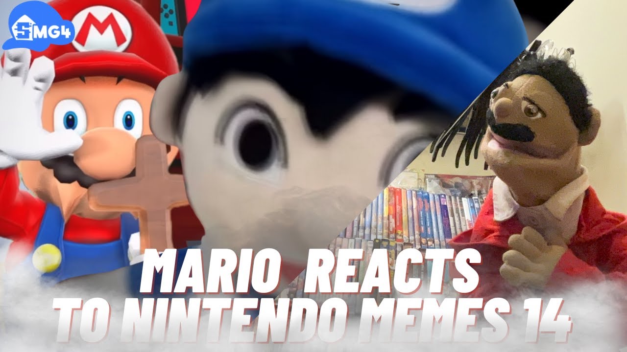 SMG4: Реакция Марио на мемы Nintendo 14 (реакция кукол)