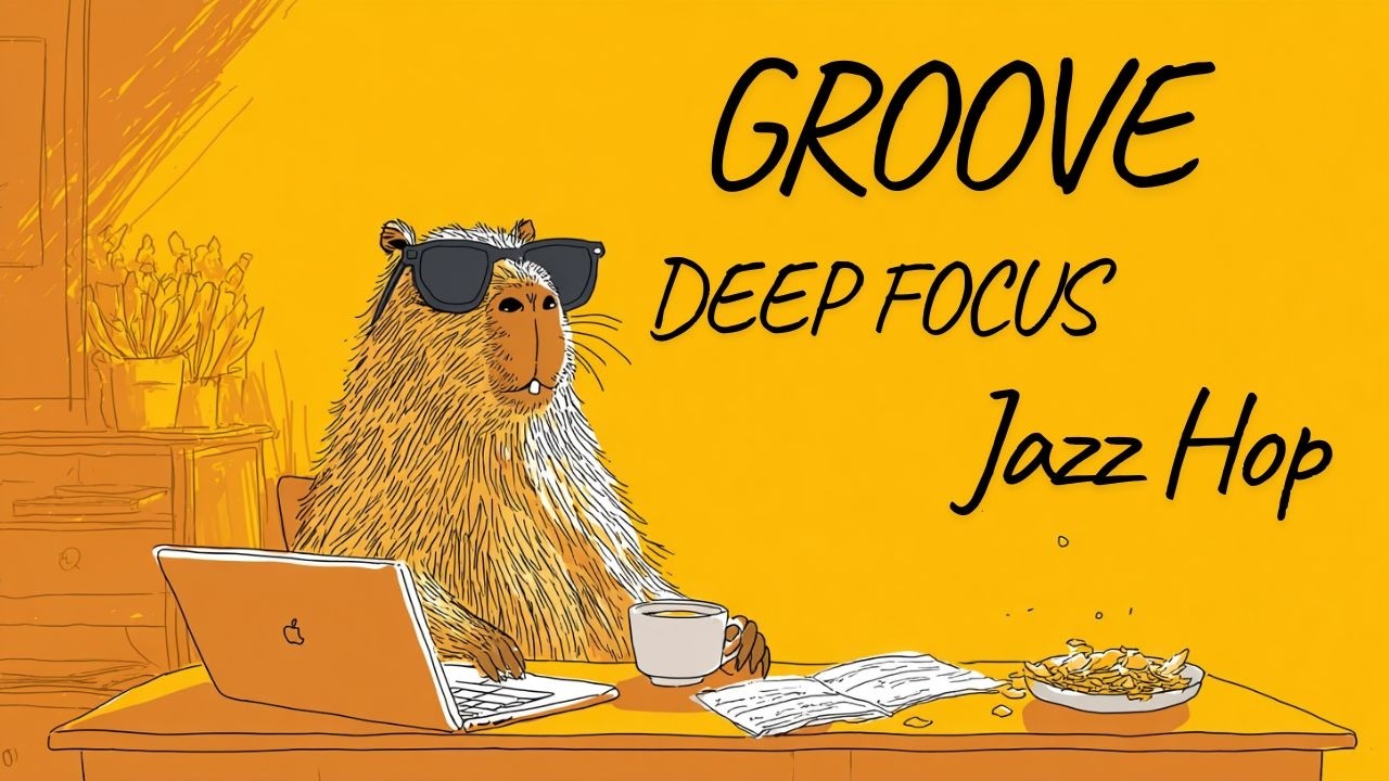 [Playlist] Unstoppable Focus ✏️ Groovy Work BGM to Maximize Productivity - Deep Focus Jazz Hop