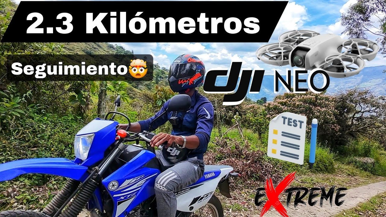 DJI NEO Prueba de Seguimiento Extremo, 2.3 kilómetros de traking, Recomendaciones.....