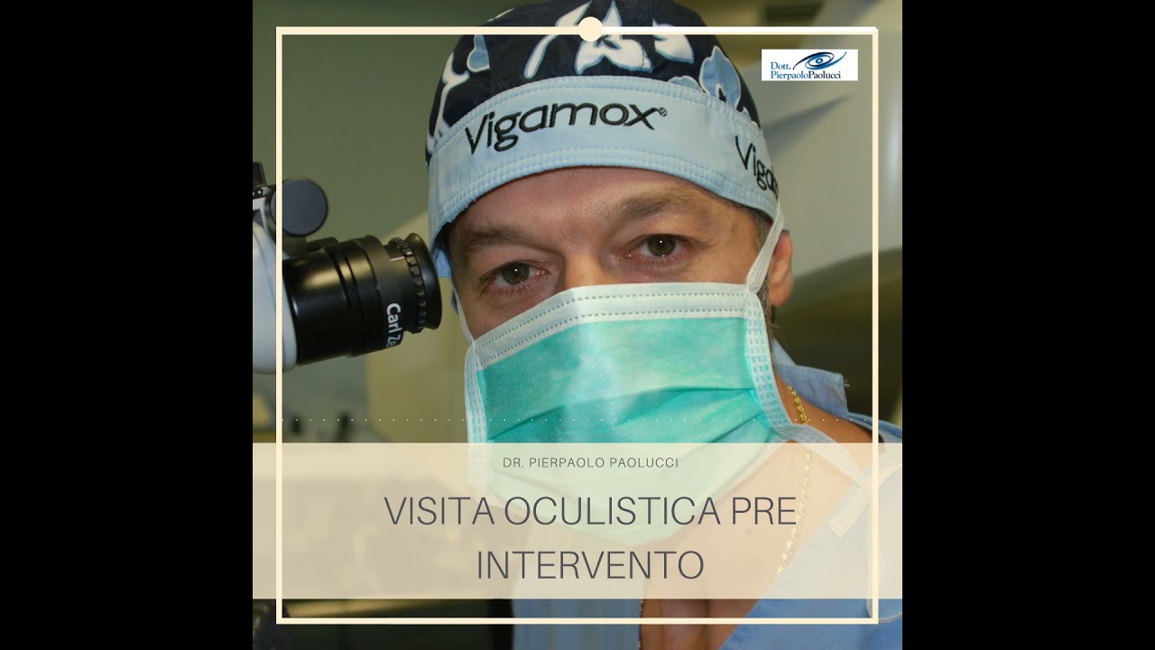 Visita oculistica pre intervento