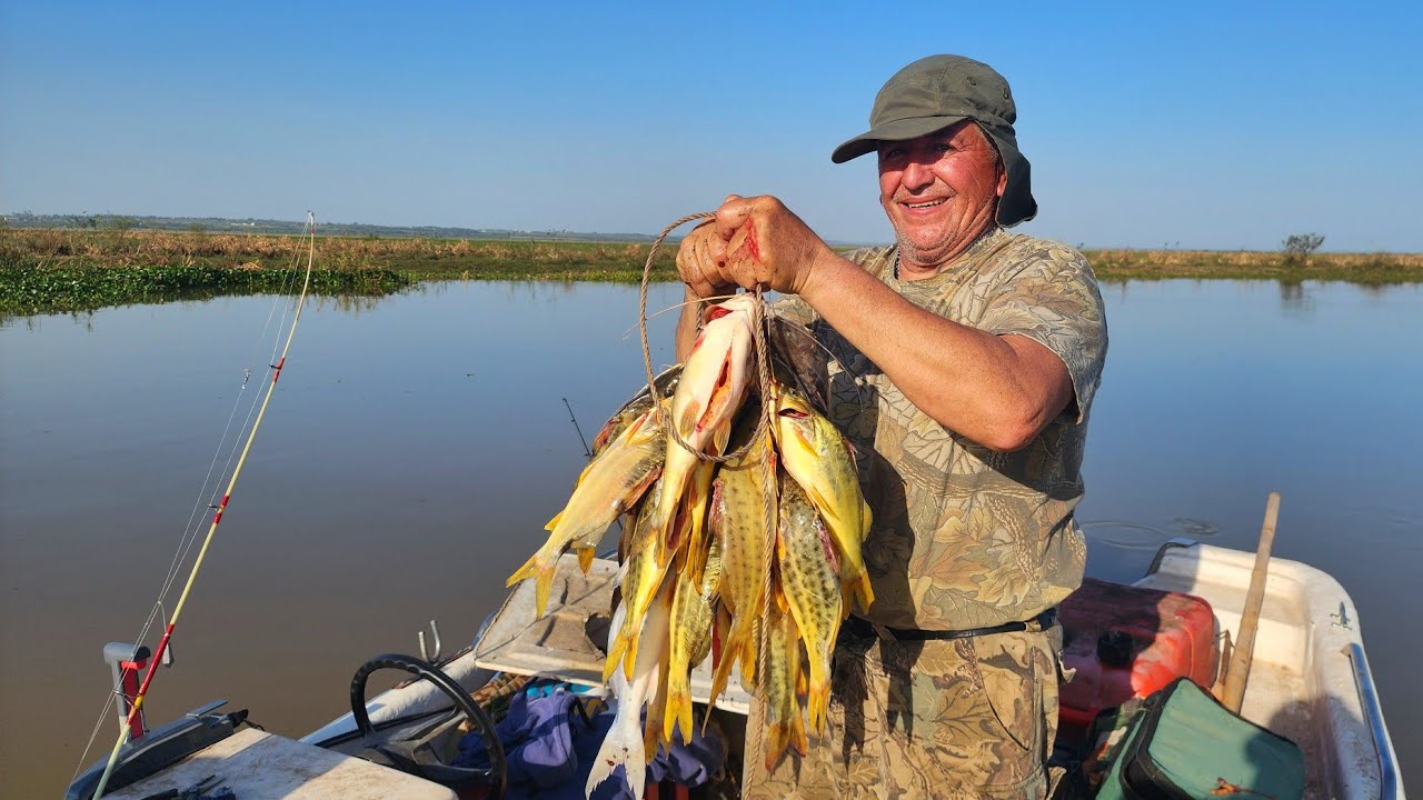 TERRIBLE PESCA EN VICTORIA ENTRE R&Iacute;OS Con JOHN BAZAN. Pesca en el R&iacute;o victoria 2023
