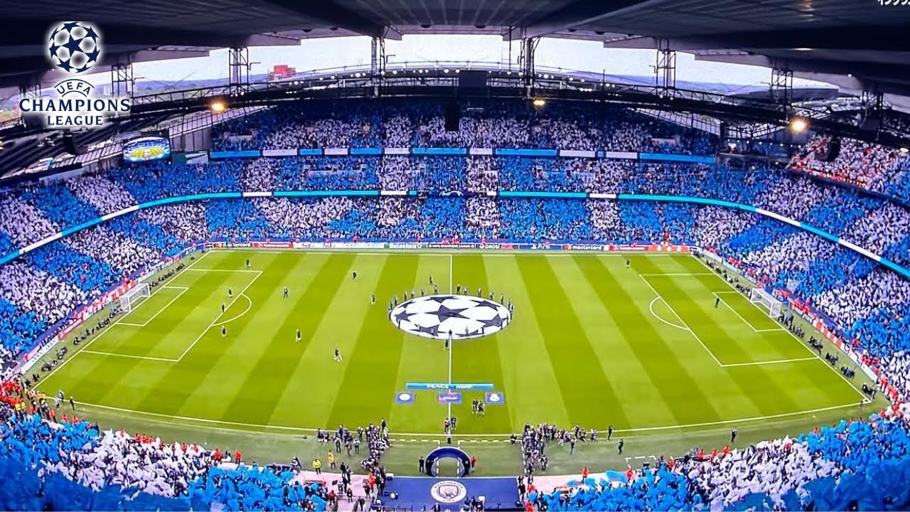 Hey Jude 🩵🤍 Man City 4-0 Real Madrid | Etihad Stadium Atmosphere #ucl