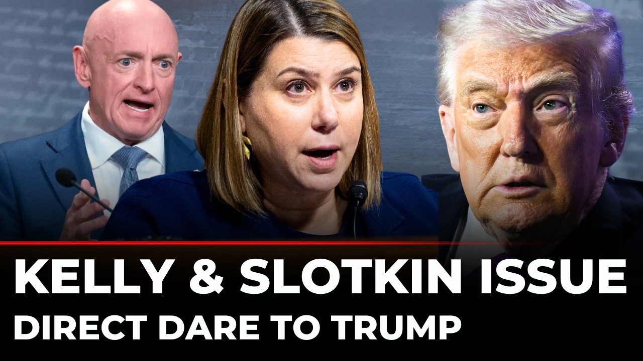 US News LIVE: Mark Kelly & Elissa Slotkin&rsquo;s Most Daring Message to Trump | Senate Democrats, America