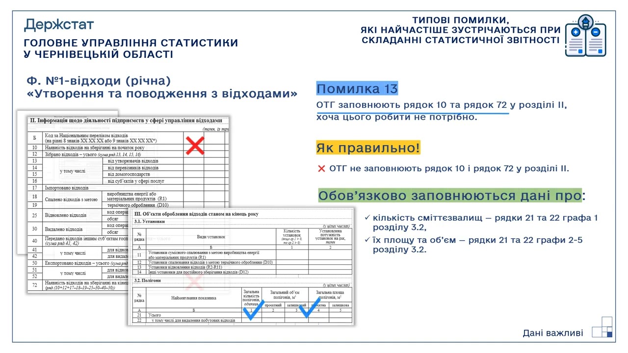 Подання статистичної звітності у 2026 році (частина 2)