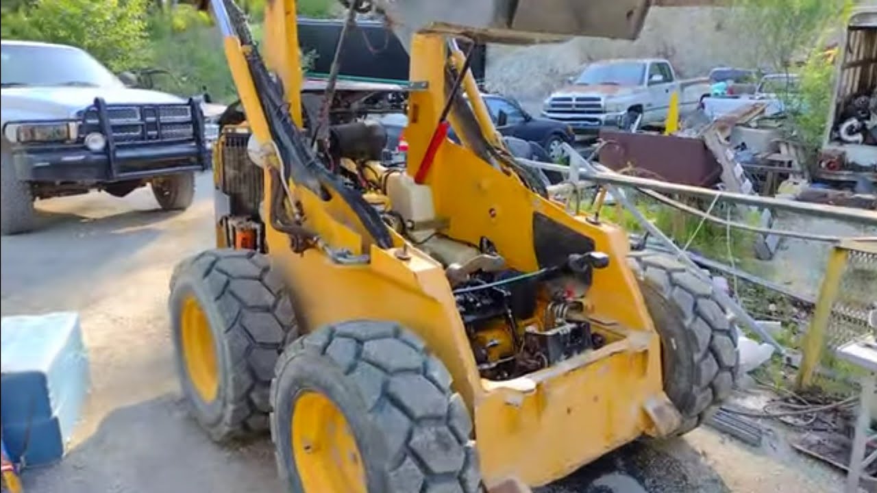 320D skid steer steel hydraulic line replacement
