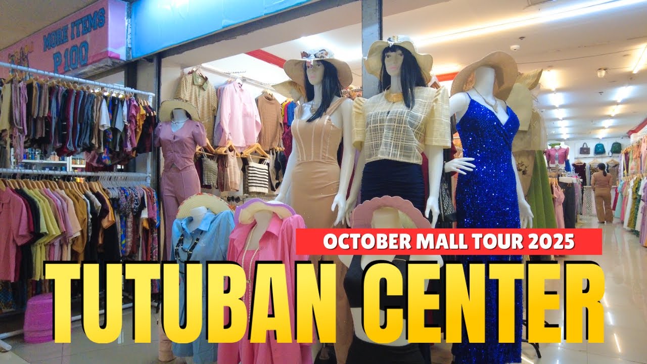 [4K] TUTUBAN CENTER MALL TOUR October 2025 Presyong Palengke, Porma Pang-Instagram! 🛍️✨