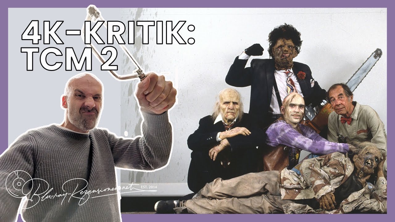 Texas Chainsaw Massacre 2 - 4K Review / Kritik | 4K UHD vs. Blu-ray Comparison | Turbine Medien