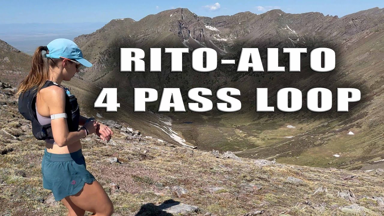 Маршрут Rito Alto 4 Pass Loop Run! Классическая горная трасса в южно-центральной части Колорадо!