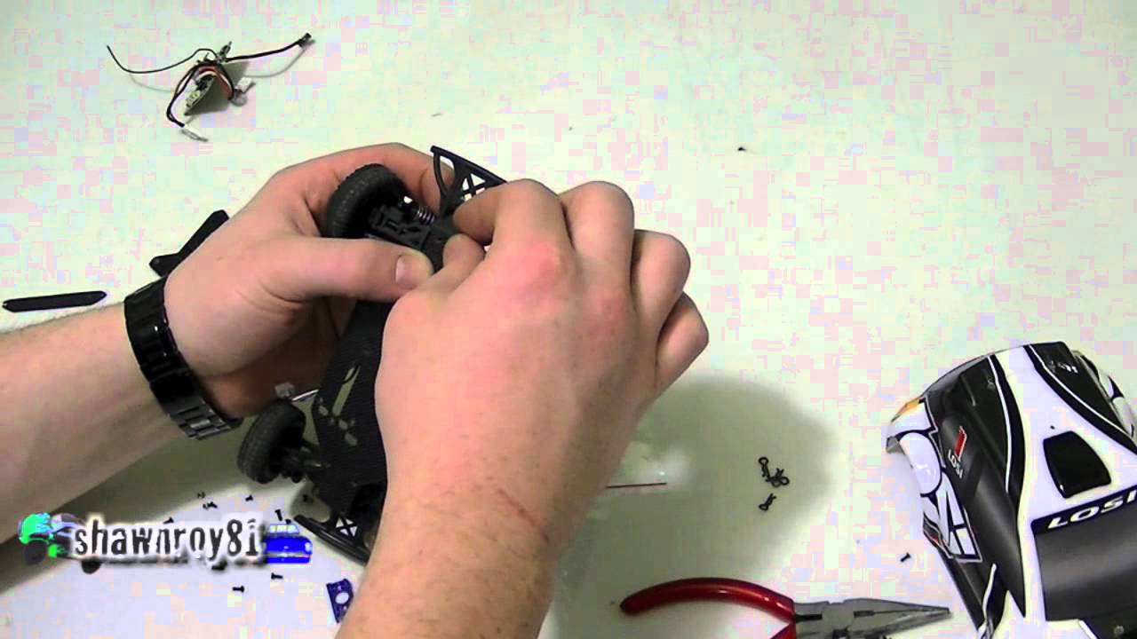 Losi Micro Rally Exotek Carbon Fiber Chassis Conversion
