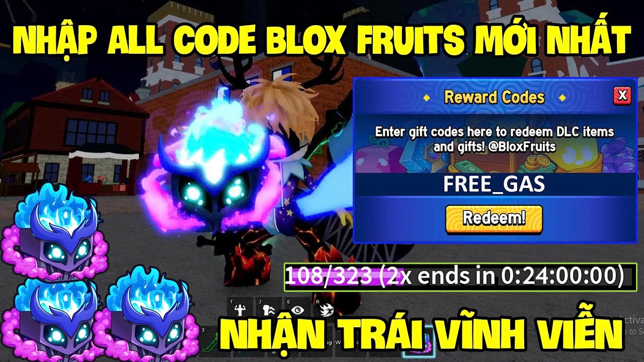 15 Code Blox Fruit x2 Exp Mới Nhất Và Nhận 25M Beli Miễn Phí Còn Nhập Được Trong Roblox VNG