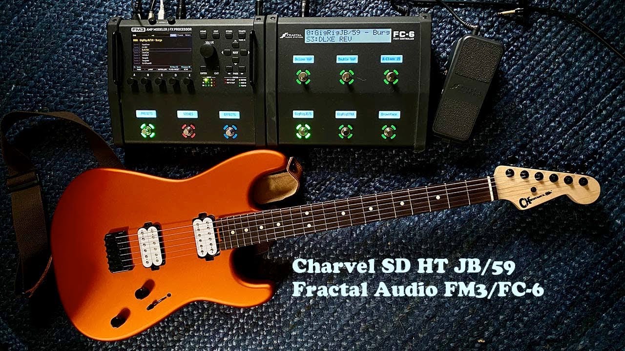 Fractal Audio FM3: Gig Rig for Seymour Duncan JB+59 Pickups. Charvel San Dimas HT HH.