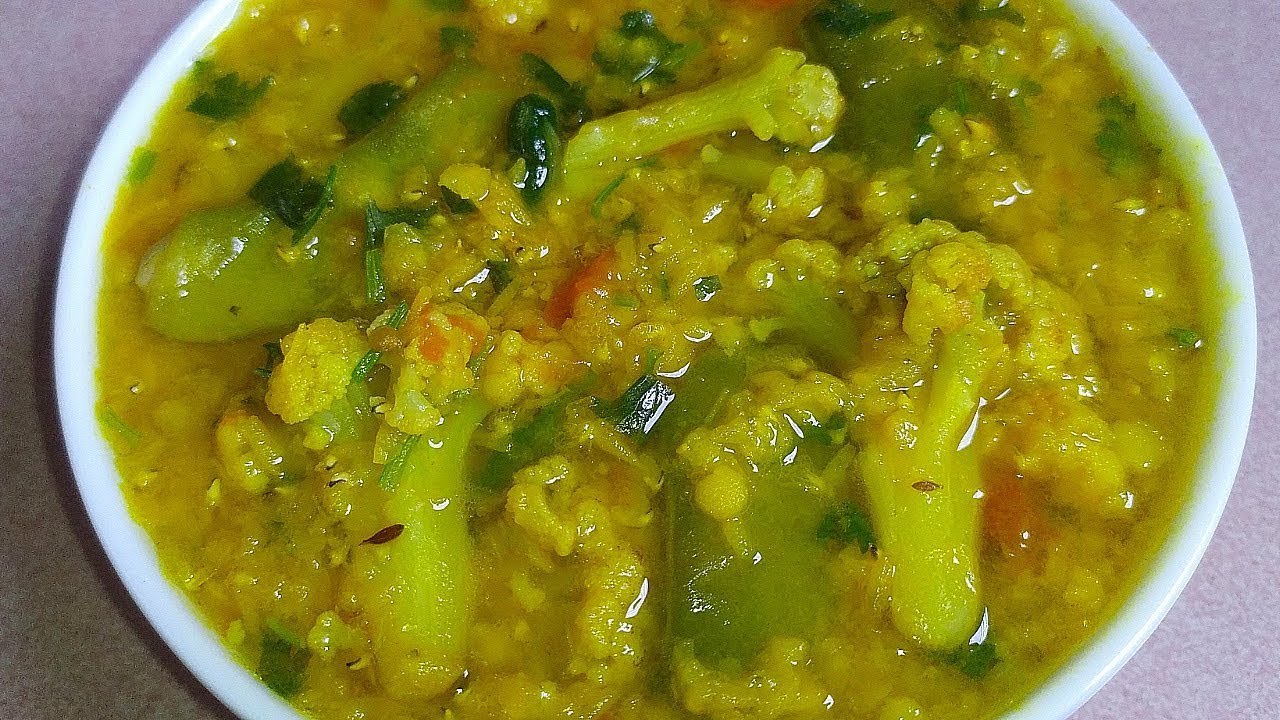 ফুলকপি দিয়ে মুসুরির ডাল রান্না করলে সবাই আঙ্গুলচেটে খাবে। Fulkopi Diye masoor dal recipe 