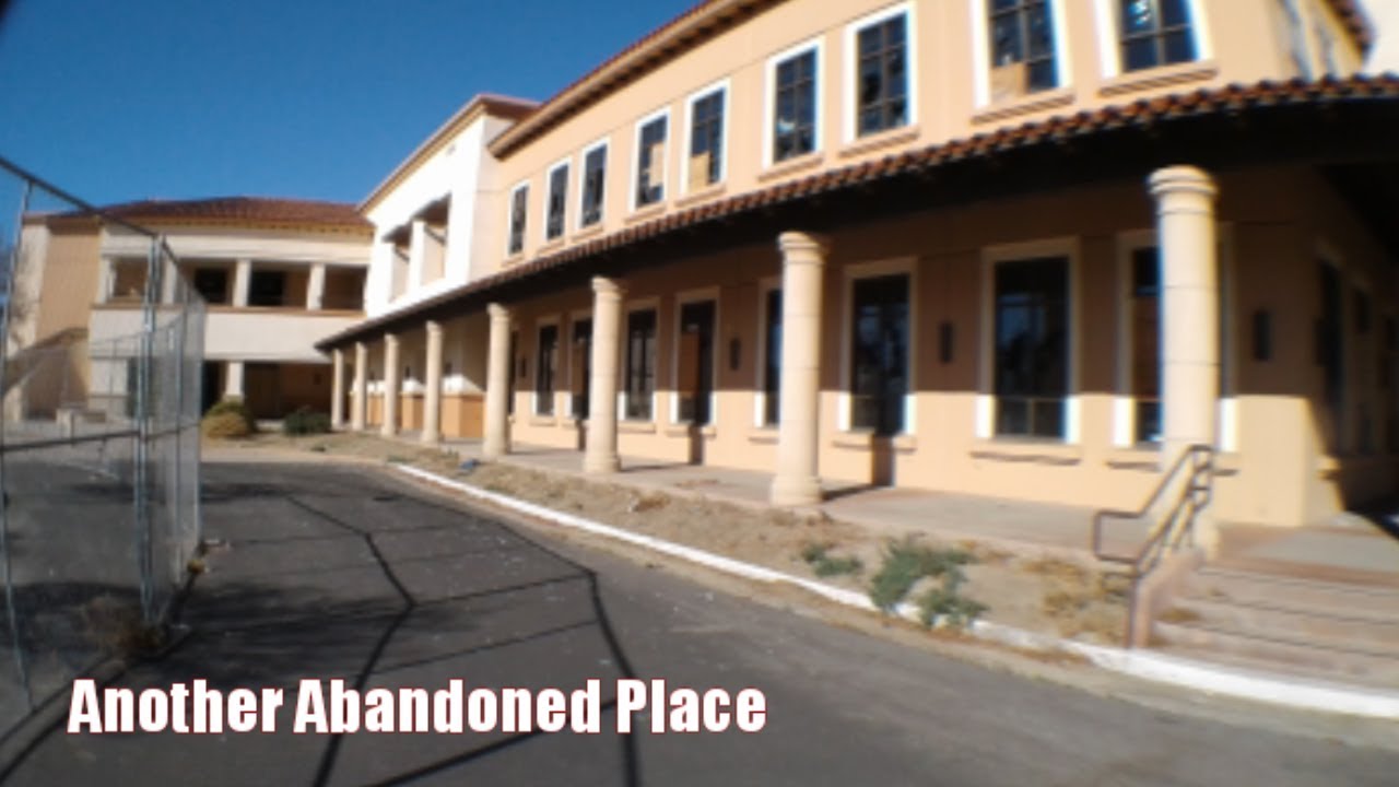 Abandoned unfinished Medical school in Hemet