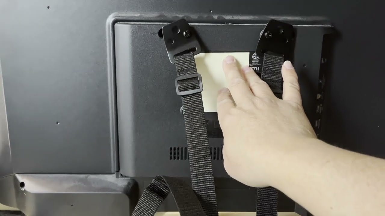 TV Safety Straps - UNBOX, INSTALLATION & QUICK LOOK