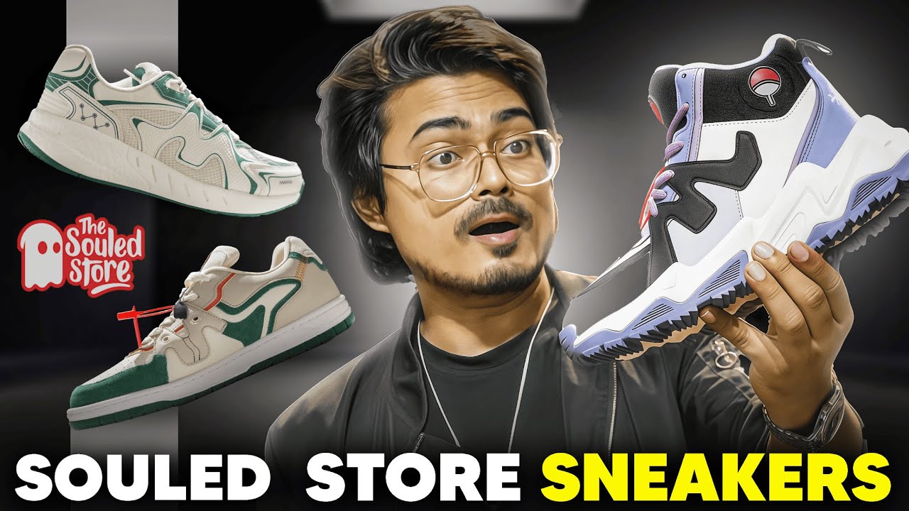 I Reviewed 5 best Souled Store Sneakers 🔥| New Launches + Naruto Edition On-Feet