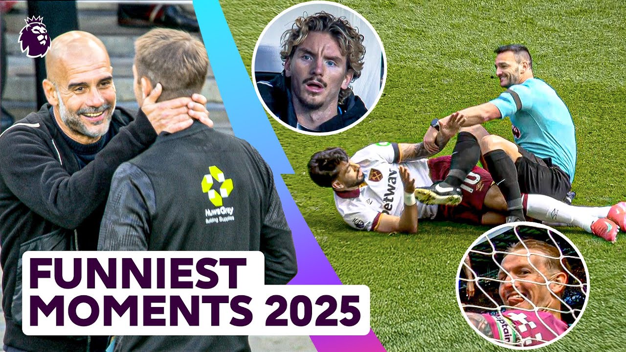 Premier League Bloopers & Funniest Moments From 2025