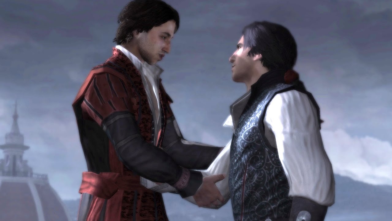 Sibling Rivalry: Brothers Ezio and Federico Chase on Rooftops in Florence (Assassin's Creed 2)