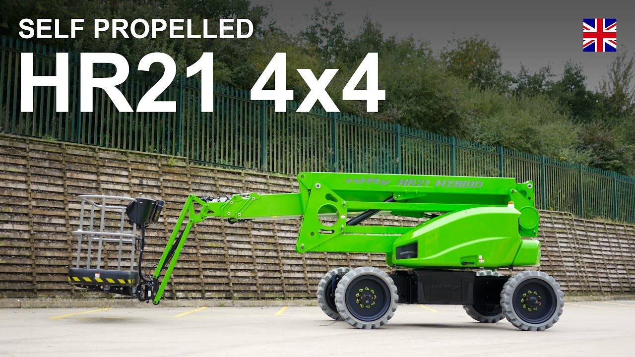 HR21 4x4 Product Video | Self Propelled Access Platform from Niftylift