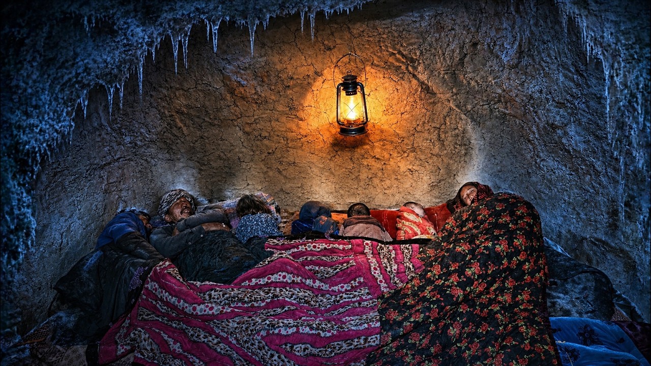 Surviving winter in Poverty | Afghanistan Big Village Family Documentary 