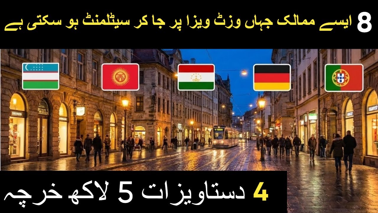 Tourist Visa to Work Visa | 8 Countries You Can LEGALLY Convert | Europe Included 5 Lakh Budget