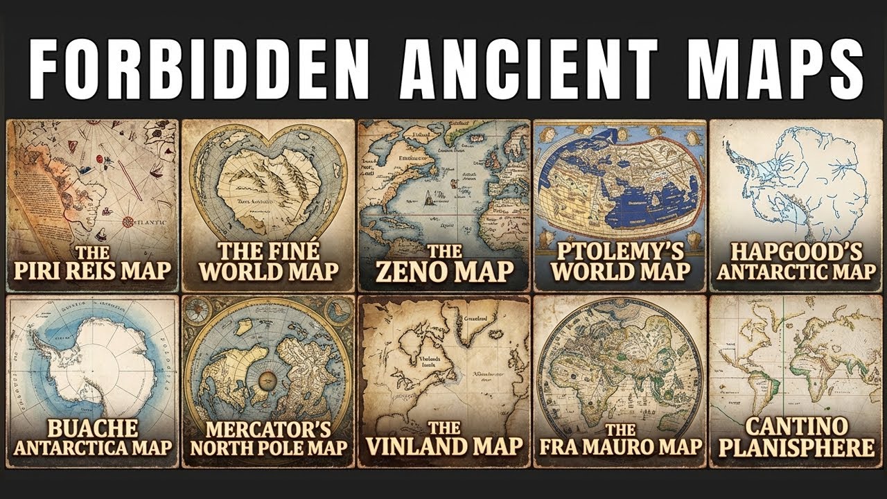 10 Ancient Maps That Show Places That Shouldn't Exist