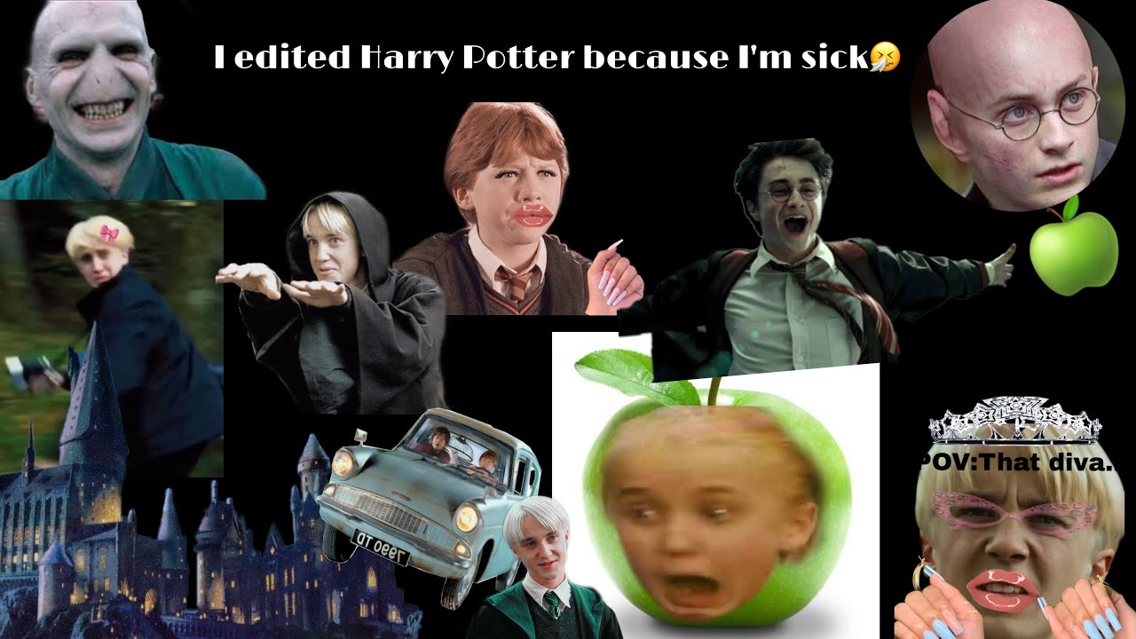 I edited Harry Potter because I’m sick and have nothing else to do but stay home from school😀🤧