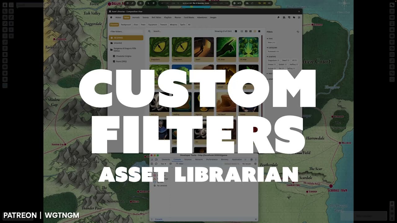 Asset Librarian - Adding Custom Filters