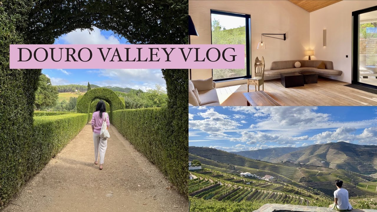 Douro Valley Portugal Vlog (Quinta stay, vineyard tour, boat cruise, wine tasting)