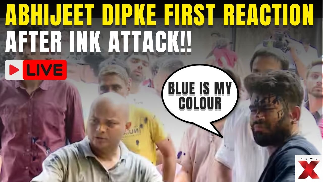 Abhijeet Dipke Ink Attack LIVE: Abhijeet Dipke's Bold 'Blue Is My Colour' Response After Ink Attack