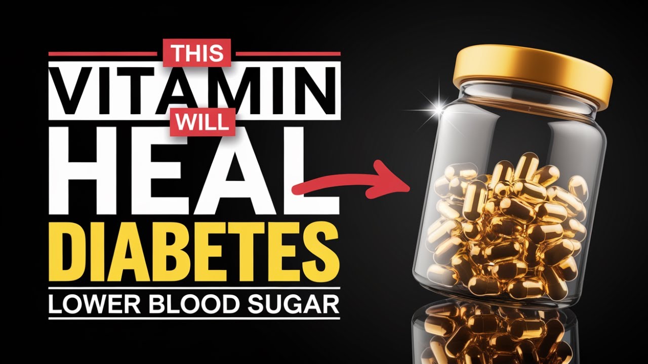 Top 5 Vitamins Every Diabetic Must Take!  Lower Blood Sugar