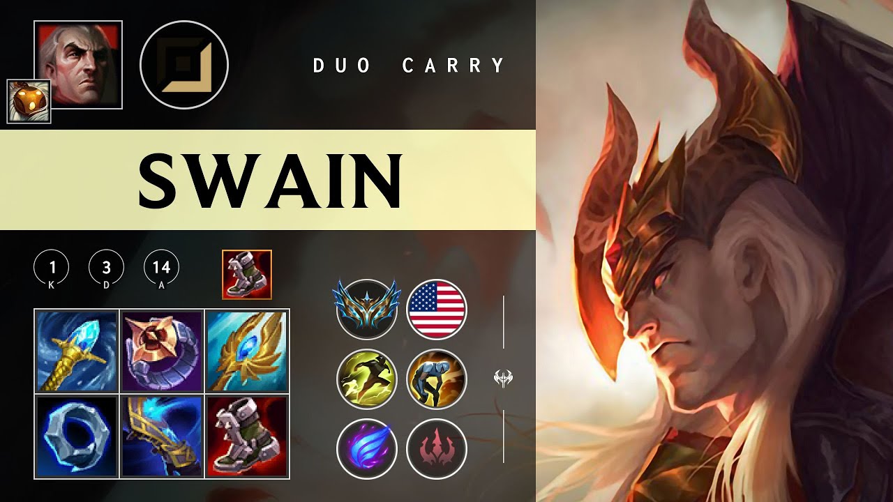 Swain Carry vs Akshan - NA Challenger Patch 26.02