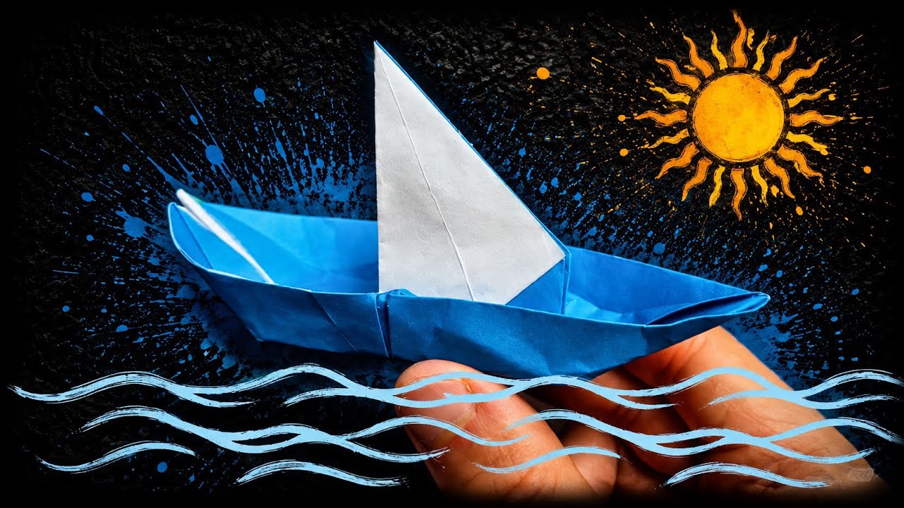How to Make an Origami Boat That Actually Floats 🚤